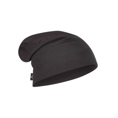 Thumbnail of the "BONNET LAINE MERINOS HEAVYWEIGHT SOLID BLACK - Buff" product